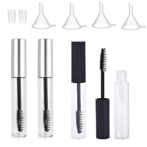MAYCREATE® 10ml Empty Mascara Tube Wand Container Bottle for Castor Oil Brush Kit MAYCREATE® 10ml Empty Mascara Tube Wand Container Bottle for Castor Oil Brush Kit